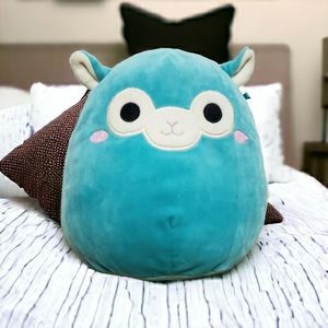 Tim The Llama Alpaca Blue Squishmallows Kellytoy 8" Stuffed Animal Plushie